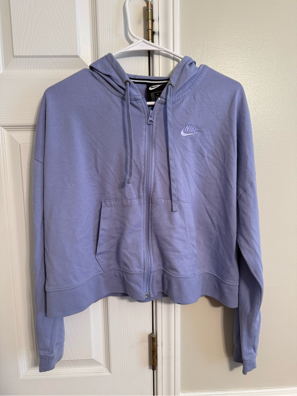 Nike Light Purple Full-Zip Hoodie